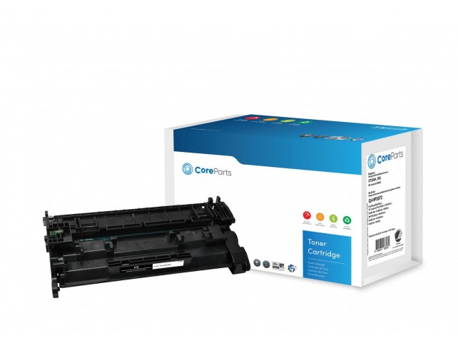 CoreParts Toner Black CF226A  Pages: 3.100, Nordic Swan