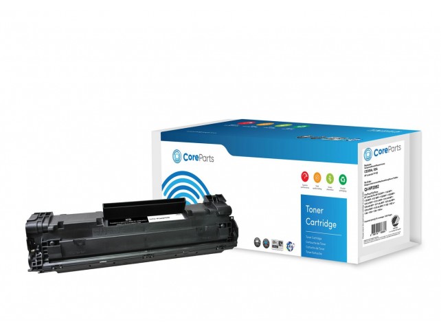 CoreParts Toner Black CE285A  Pages: 1.600, Nordic Swan
