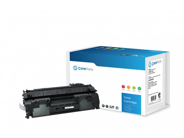 CoreParts Toner Black CE505A  Pages: 2.300, Nordic Swan