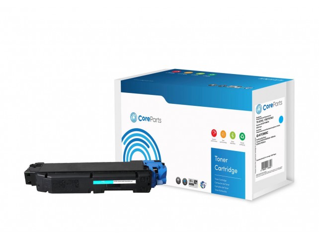 CoreParts Toner Cyan TK5270C-NTR  Pages: 6000 Kyocera ECOSYS