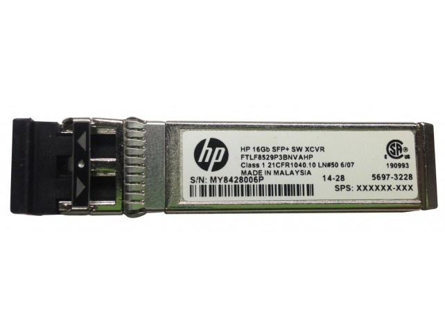 Hewlett Packard Enterprise HP 16GB SFP+ SW XCVR  **Refurbished**