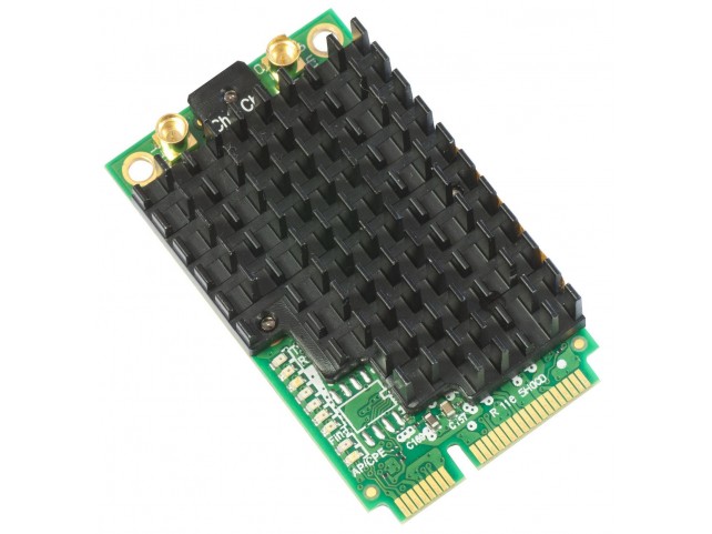 MikroTik 802.11a/c High Power miniPCI-e  card with MMCX connectors