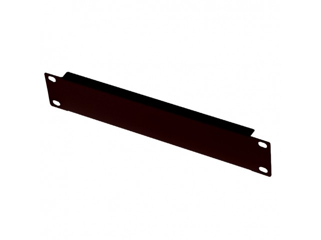Lanview 1U 10" SCREW TYPE BLANK PANEL  BLACK