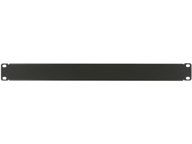 Lanview 1U 19" SCREW TYPE BLANK PANEL  BLACK