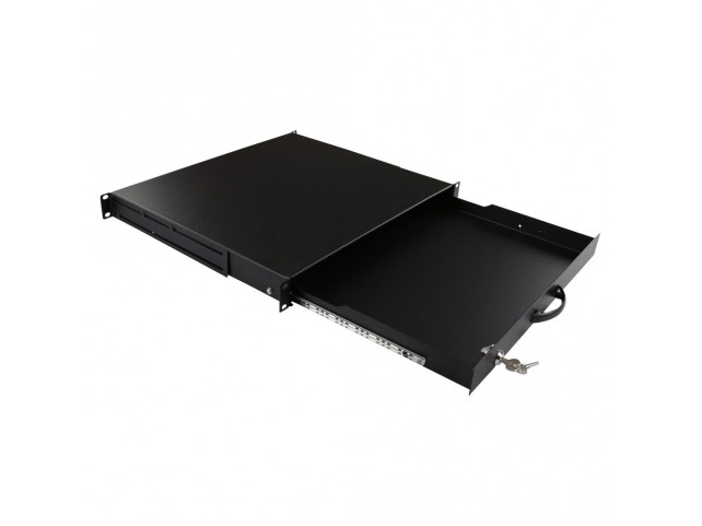 Lanview 1U 19" KEYBOARD, GENERAL USE,  LOCKABLE DRAWER MODULE