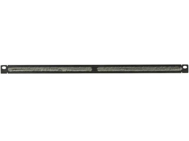 Lanview 1/2U 19" SIMPLE TYPE, BRUSHED  CABLE ORGANIZER PANEL