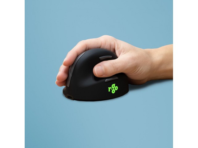 R-Go Tools HE Break R-Go ergonomic  mouse, small, right, wireless