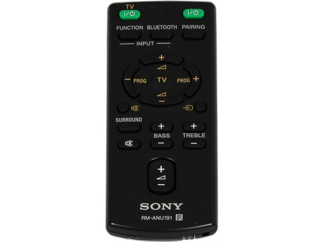 Telecomando Sony Remote Commander  RM-ANU191, Wired, Press