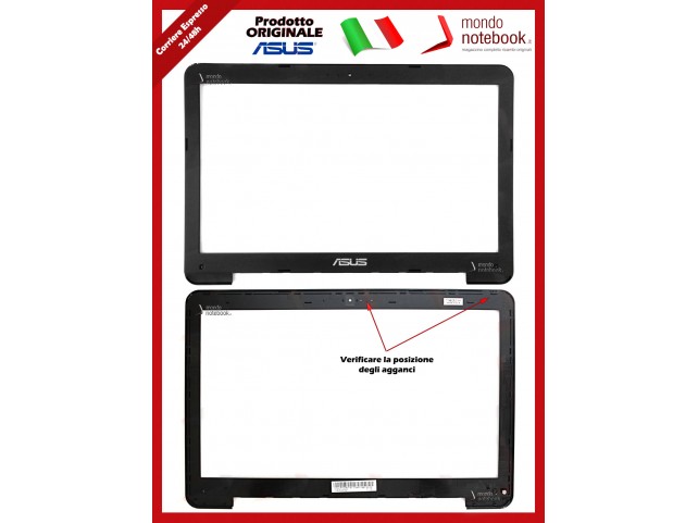 Bezel Cornice LCD ASUS X555 A555 (Versione 1)