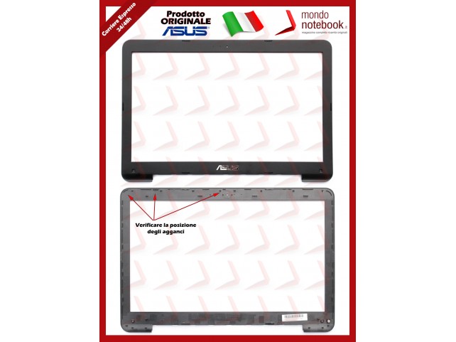 Bezel Cornice LCD ASUS X555 A555 (Versione 2)