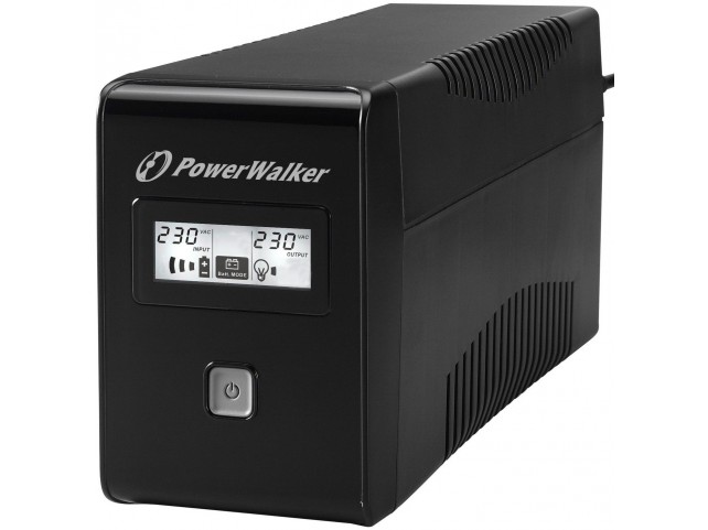 PowerWalker VI 650 LCD UPS 650VA/360W  Line-Interactive