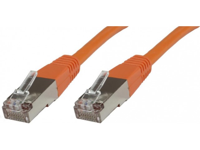 MicroConnect F/UTP CAT6 5m Orange PVC  Outer Shield : Foil screening