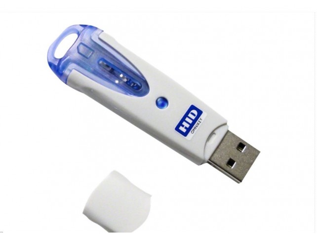 Omnikey 6121 USB Slim-size Smart C R.  Previously CardMan CM6121