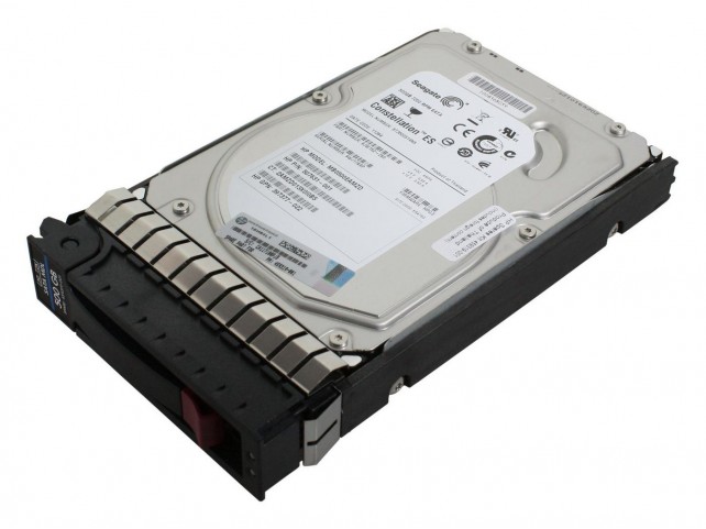 Hewlett Packard Enterprise HDD HP 500GB 7.2K SATA 3.5IN  **Refurbished**