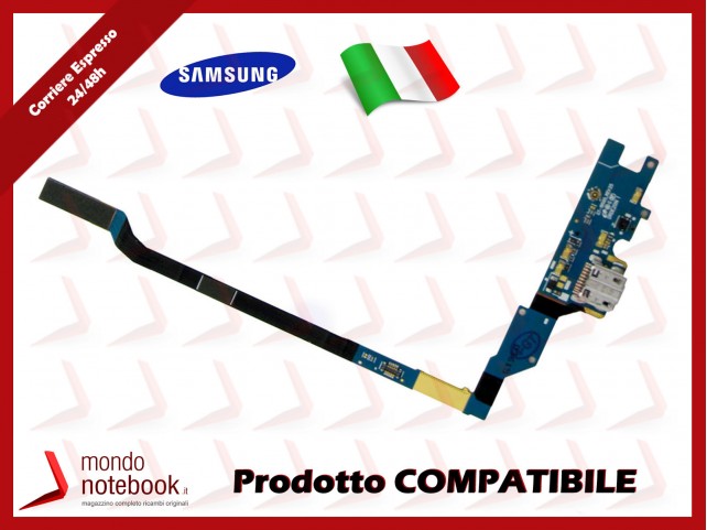 Board di Alimentazione Microfono Flex Cable Samsung GT-I9505 GT-I9506 Galaxy S4 REV25