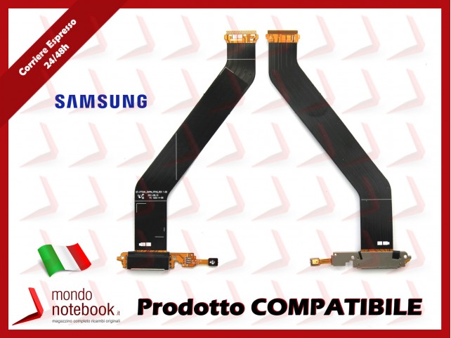 Board di Alimentazione Microfono Flex Cable Samsung GT-P7500 P7510 Tablet Galaxy Tab