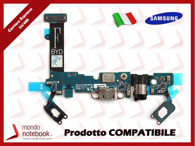 Board di Alimentazione Microfono Flex Cable Samsung SM-A510F Galaxy A5 2016