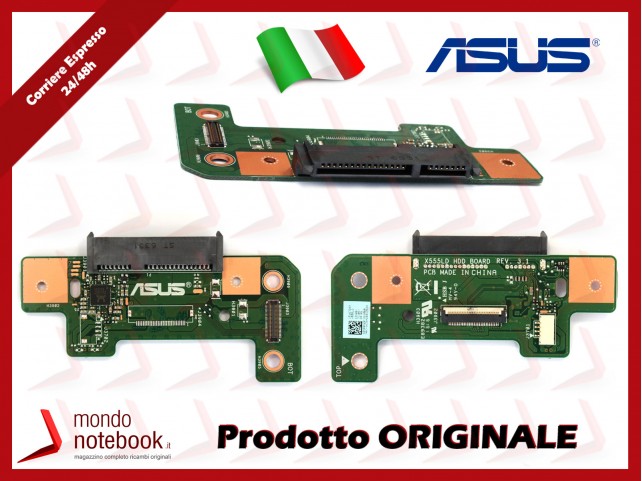 Board HDD Hard Disk Sata ASUS X555LD HDD BD./AS Rev. 3.1 (Versione 1)