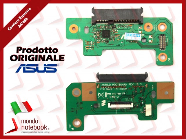 Board HDD Hard Disk Sata ASUS X555LD HDD BD./AS Rev. 3.3 (Versione 7)