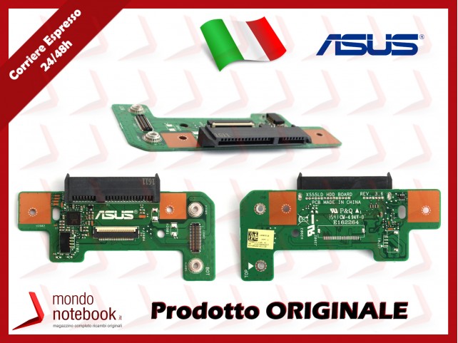 Board HDD Hard Disk Sata ASUS X555LD HDD BD./AS Rev. 3.6 (Versione 2)