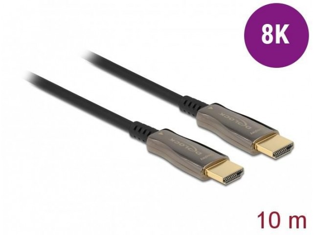 Delock 84034 HDMI cable 10 m HDMI  Type A (Standard) Black