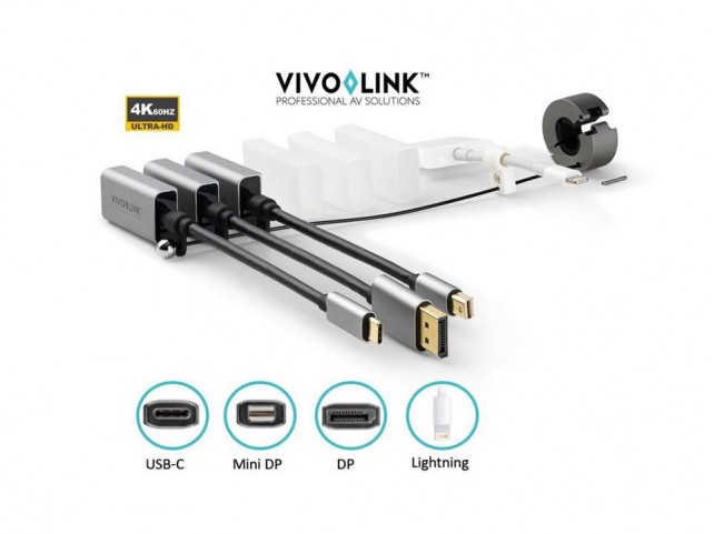 Vivolink Pro Adapter Ring USB-C,  DisplayPort, Mini