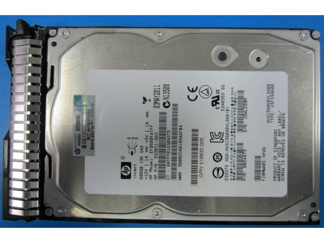 600GB 6G SAS 15K 3.5in  **Refurbished**
