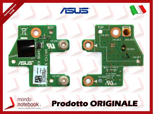 Board Tasto Accensione Power Button ASUS G750JZ G750JY