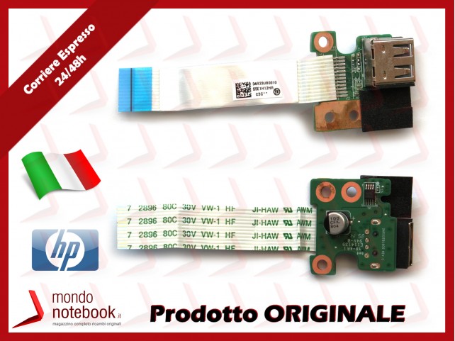 Board USB + Cavo HP G6 G6-1200 G6-2000 G6-2100 G6-2200 G6-2300