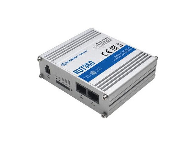 Teltonika RUT360 (EU) LTE CAT6  INDUSTRIAL CELLULAR ROUTER