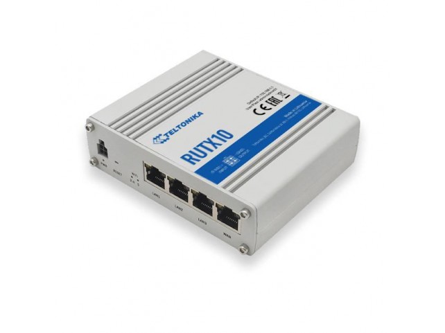 Teltonika RUTX10 INDUSTRIAL ETHERNET  ROUTER Standard package