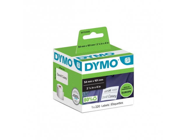DYMO Shipping/Name badge  101mm x 54mm