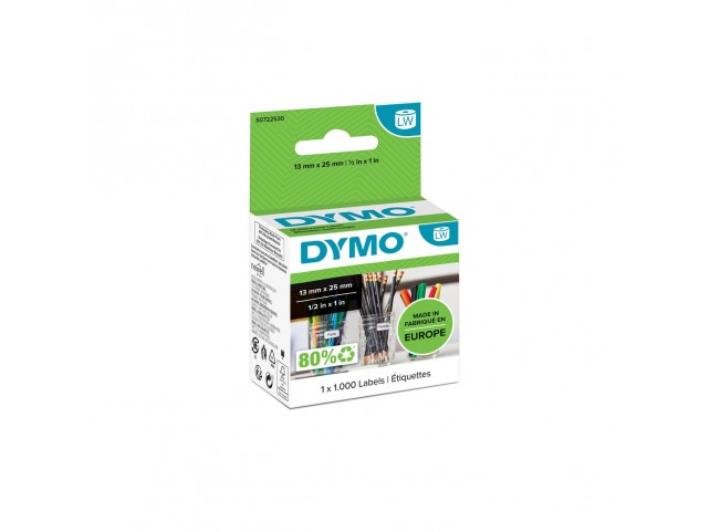 DYMO Multipurpose Labels  25mm x 13mm