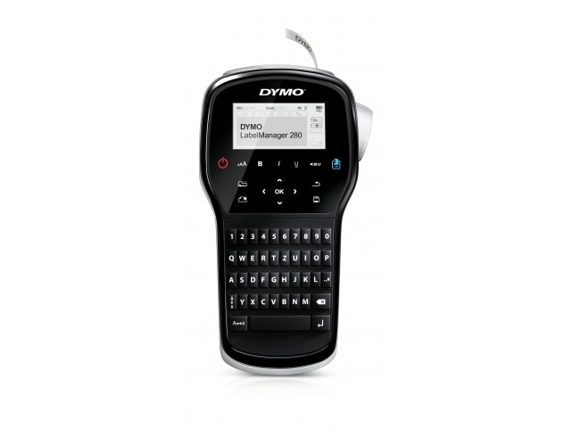 DYMO LabelManager 280 in Case  12mm, QWERTZ, USB,