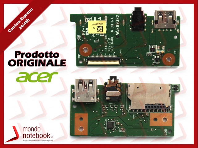 Board USB Audio Card Reader ACER TravelMate TMX349-G2-M TMX349-M I/O Board