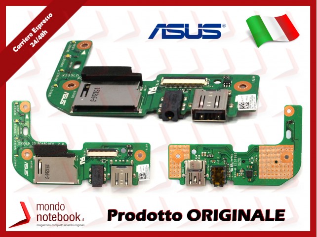 Board USB Audio Card Reader ASUS X555LD I/O BD./AS Rev. 2.0
