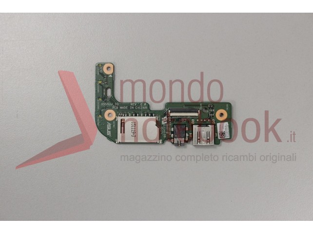 Board USB Audio Card Reader ASUS X555UJ I/O BD./AS