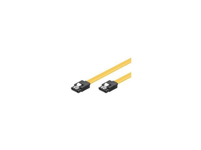 MicroConnect SATA cable 6GB, SATA III 0,30M  7-Pole to 7-Pole SATA plugs