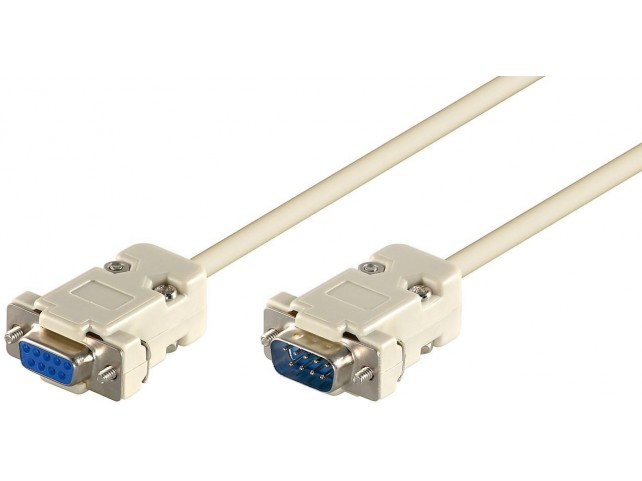 MicroConnect D-SUB/RS-232 - D-SUB/RS-232 3m  DB9-DB9 M/F seriell / serial