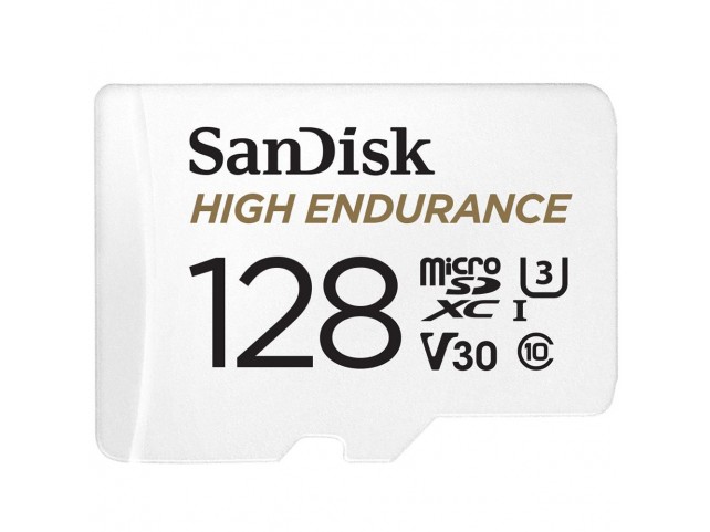 Sandisk High Endurance 128 GB  MicroSDXC UHS-I Class 10