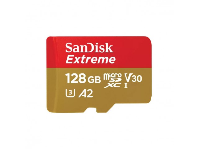 Sandisk Extreme 128 Gb Microsdxc  Uhs-I Class 10