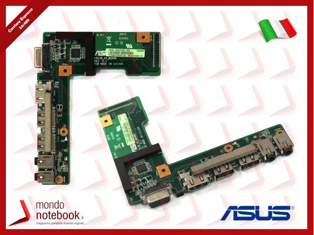 Board USB I/O Audio HDMI ASUS K52 SERIES X52J A52J K52J K52JR K52JT K52JB