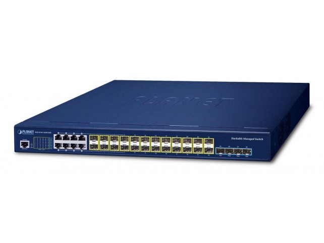 Planet Layer 3 16-Port 100/1000X SFP  + 8-Port Gigabit TP/SFP combo