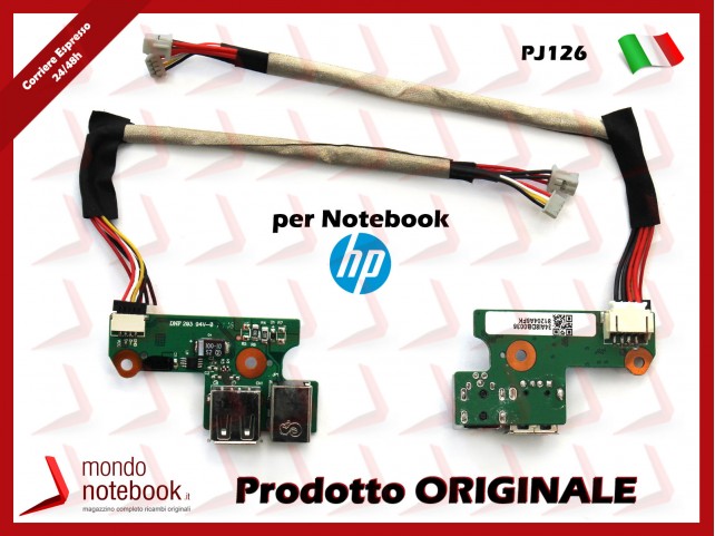 Board USB Power HP PJ126 DV6000 G6000 F500