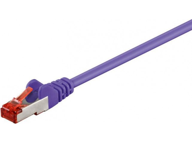 MicroConnect S/FTP CAT6 5m Purple LSZH  PiMF (Pairs in metal foil)