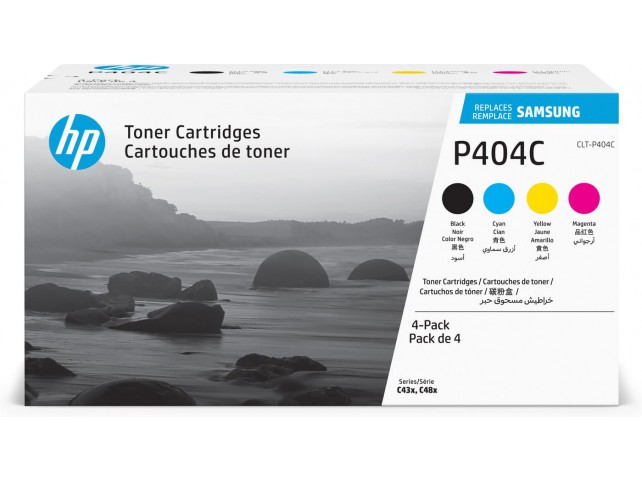 HP Toner/CLT-P404C 4pk CMYK  **New Retail**