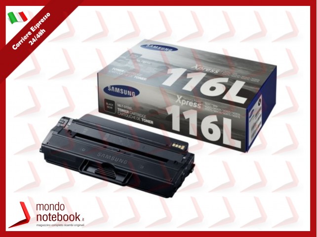 TONER HP SAMSUNG MLT-D116L/ELS Nero 3.000PP x SL-M2625 SL-M2825ND SL-M2675F SL-M2875FD M2885FW M2835