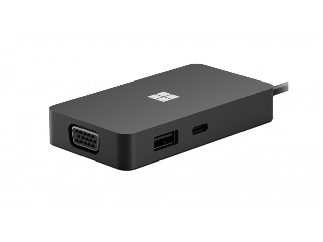 Microsoft USB-C Travel Hub Black USB  graphics adapter USB-C Travel