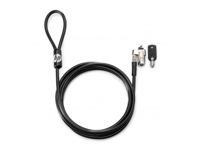 HP Keyed Cable Lock 10mm  **New Retail** 1,83 m