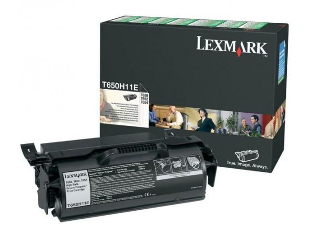 Lexmark Toner Black High Capacity  Pages 25.000